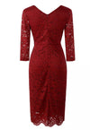Vestido Vintage Traje Rojo