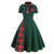 Vestido Vintage Tartán Verde