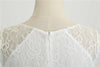 Vestido Trapecio Vintage Blanco