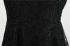Vestido Trapecio Vintage Negro