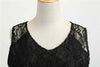 Vestido Trapecio Vintage Negro