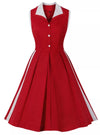 Vestido Vintage De Ee. Uu.