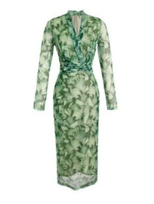Vestido Vintage 40s Verde
