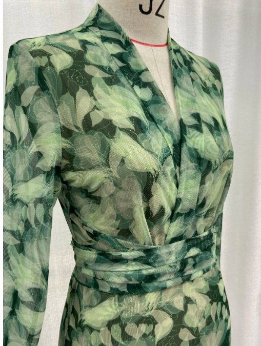 Vestido Vintage 40s Verde