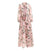 Vestido Largo Vintage Rosa Viejo