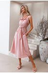 Vestido Vintage Rosa Empolvado