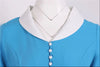 Vestido Vintage 50s Azul Cielo