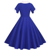 Vestido Vintage 50s Azul