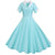 Vestido Vintage 50s Turquesa
