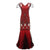 Vestido Charleston Vintage Años 20 Rojo