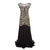 Vestido Flapper Vintage 1920s Dorado