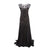 Vestido Flapper Vintage 1920s Negro