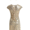 Vestido 20s Beige
