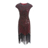 Vestido 20s Burdeos
