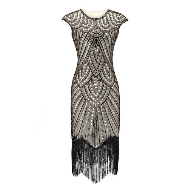 Vestido 20s Gris