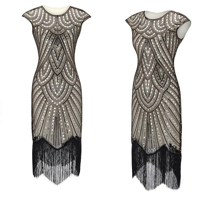 Vestido 20s Gris