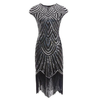 Vestido 20s Plata