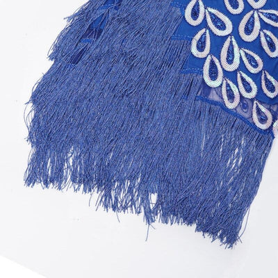 Vestido Estilo Años 20 Azul