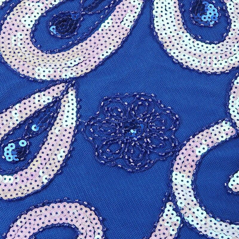 Vestido Estilo Años 20 Azul