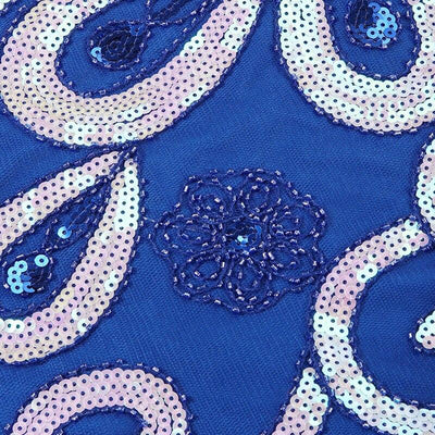 Vestido Estilo Años 20 Azul