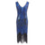 Vestido Paris Vintage 1920s Azul