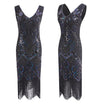 Vestido Vintage París Años 20 Negro