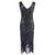 Vestido Vintage París Años 20 Negro