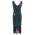 Vestido Vintage París Años 20 Verde