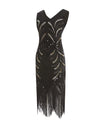 Vestido Negro Estilo Años 20