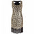 Vestido Vintage Sexy De Oro Negro De Los Años 20