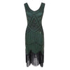 Vestido Vintage 20s Verde