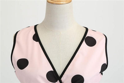 Vestido 50s Escote V