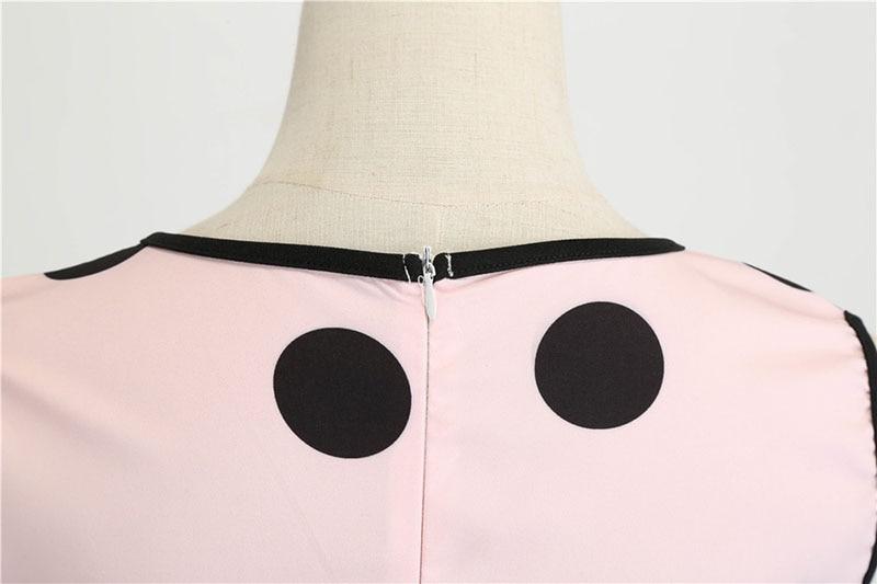 Vestido 50s Escote V