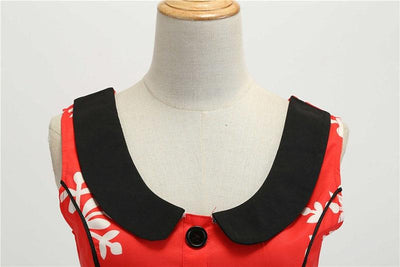Vestido Vintage De Copo De Nieve