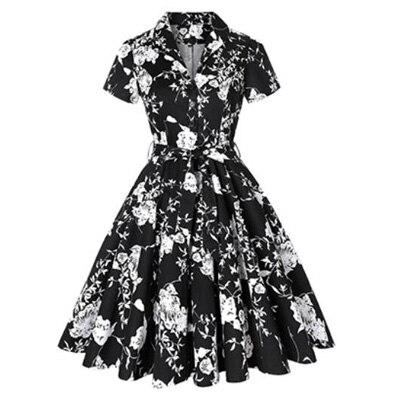 Vestido Vintage Tallas Grandes 60s B&N