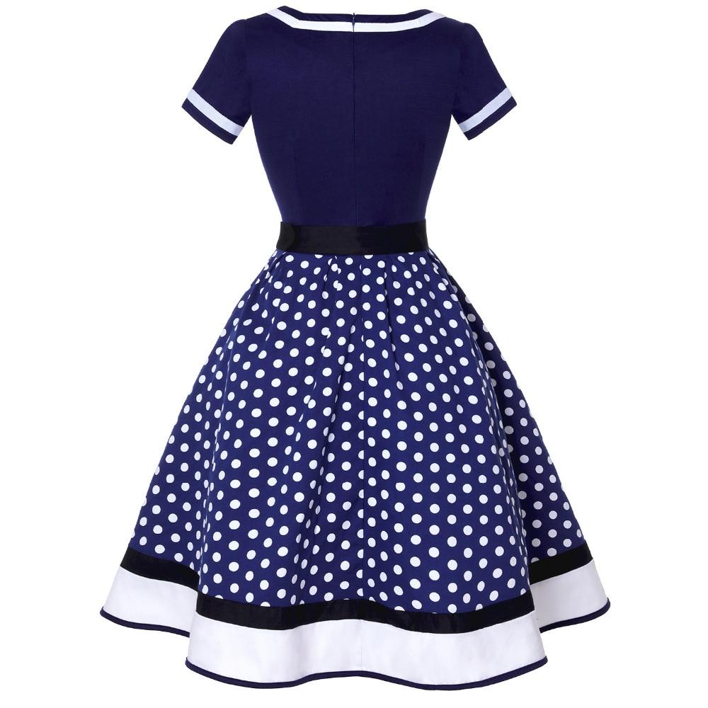 Vestido 60s Azul