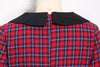 Vestido Vintage Rojo De Invierno