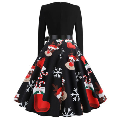 Vestido De Navidad De La Vendimia