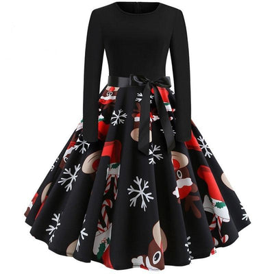 Vestido De Navidad De La Vendimia