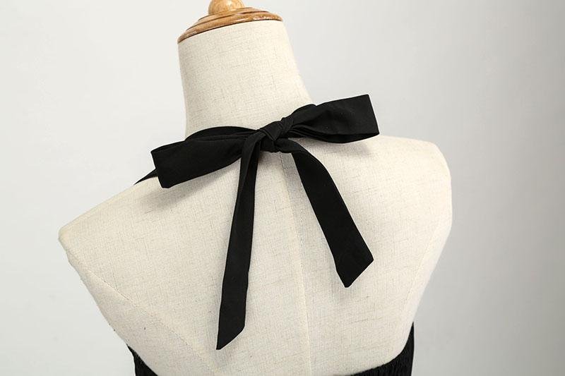 Vestido Negro De La Vendimia