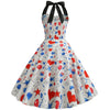 Vestido De Fiesta Pin-Up Vintage