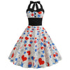 Vestido De Fiesta Pin-Up Vintage