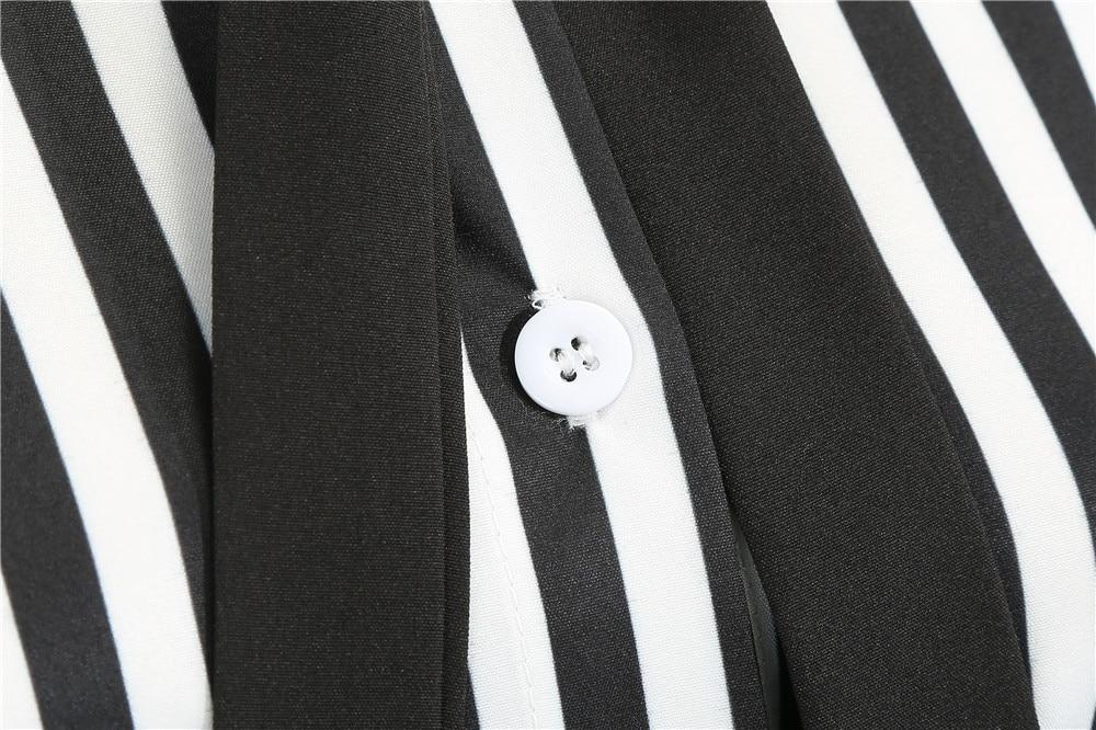 Vestido Retro Vintage Blanco Y Negro