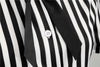Vestido Retro Vintage Blanco Y Negro