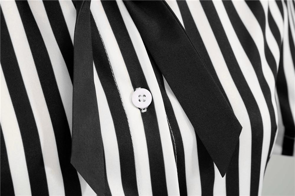 Vestido Retro Vintage Rayas Negro