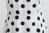 Vestido Vintage Rockabilly Lunares Blanco