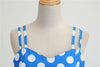 Vestido Rockabilly Vintage Azul Lunares