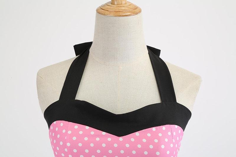 Vestido Rosa De La Vendimia