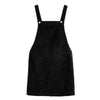 Vestido Adolescente Vintage Terciopelo Negro