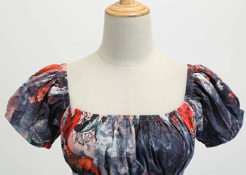 Vestido Corte Años 60